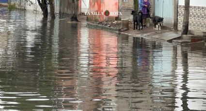 “Nada más han estado tapándole el ojo al macho”; otra vez aguas negras en calles de Chalco