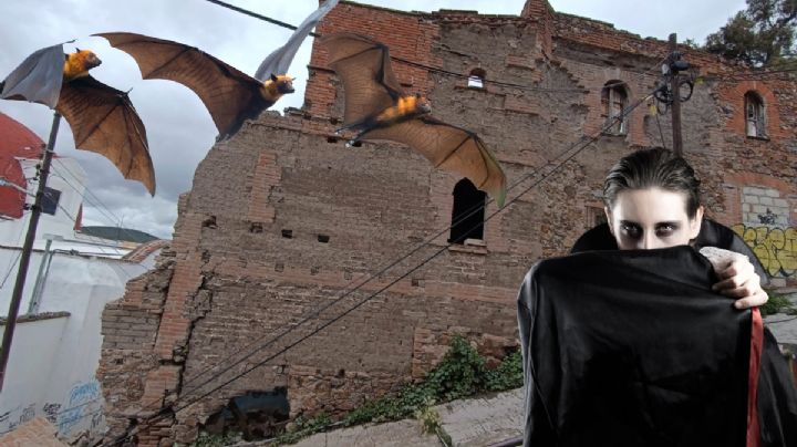Colapsa barda de la Casa del Vampiro en barrio de Pachuca; conoce su leyenda I Fotos