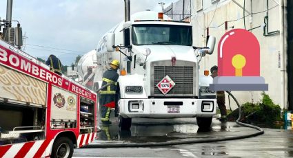 Alerta por fuga de gas en pipa, desalojan familias y cierran carretera; así la situación en Tula