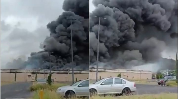Incendio arrasa con supermercado en Zapopan, Jalisco