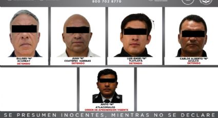 Detienen a comisarios de Seguridad en Edomex por vínculos con la delincuencia organizada