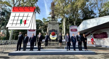 Calendario de Guardias de Honor: funcionarios de Veracruz encabezan homenajes en Xalapa