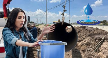 Desabasto de agua en zona metropolitana de Pachuca por fuga en tubería