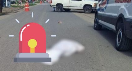 Muere mujer atropellada por motociclista en Apan; conductor es menor de edad