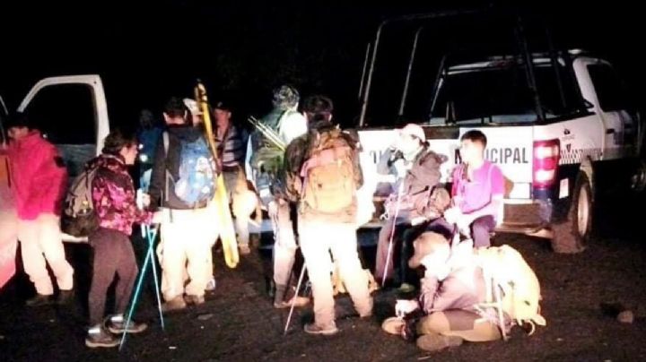 Catorce senderistas de León se pierden en el volcán Paricutín
