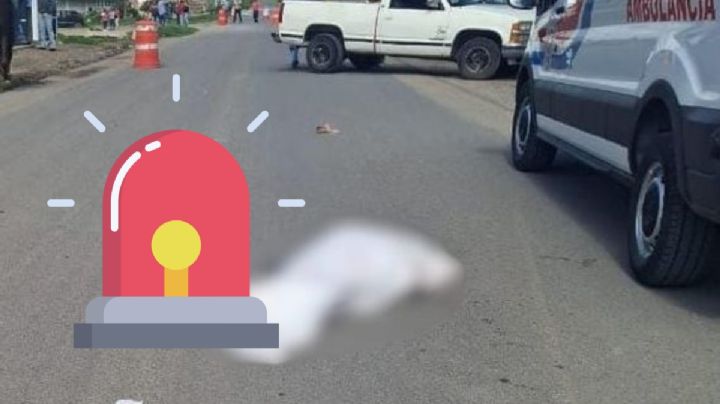 Muere mujer atropellada por motociclista en Apan; conductor es menor de edad