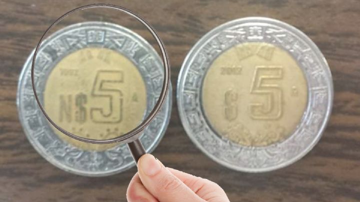 Así es la moneda de 5 que parece un eclipse; se cotiza en 85,000 pesos