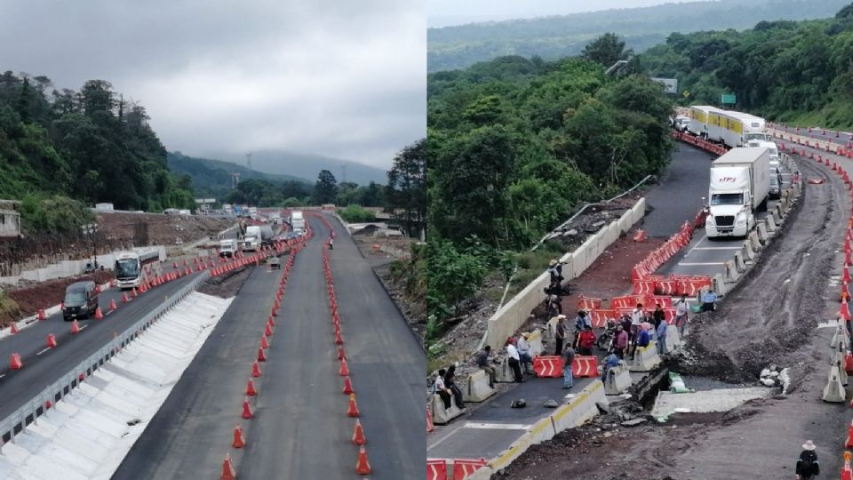 Los inconformes primero levantaron las plumas de la caseta en el tramo carretero La Pera-Cuautla, que da acceso a Tepoztlán y Cuautla, y exigieron a los trabajadores de la construcción de un túnel situado en el kilómetro 0 que detuvieran los trabajos.