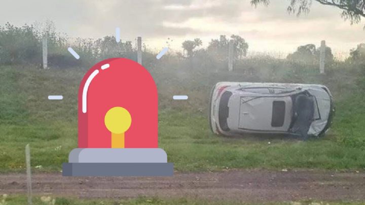 México-Pachuca: volcadura deja 2 personas lesionadas en los límites de Tizayuca y Tecámac