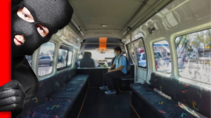 “Dame el celular o te secuestro”, así operaba un asaltante de combis en Pachuca