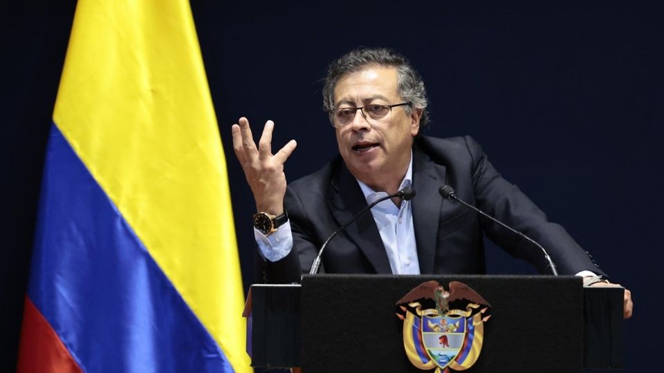 El presidente de Colombia, Gustavo Petro