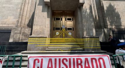 Trabajadores “clausuran” la Suprema Corte de Justicia de la Nación