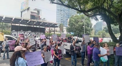 Vecinos de la Cuauhtémoc manifiestan su rechazo a Catalina Monreal