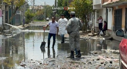 Bajan niveles de inundación en Chalco, pero 8 calles siguen afectadas