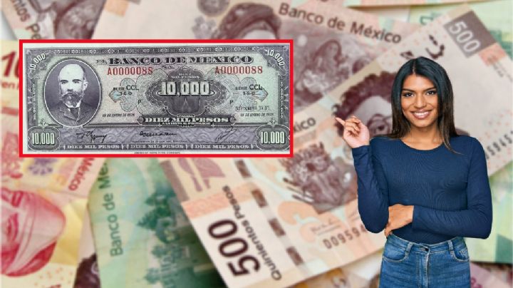 Así es el billete del Zócalo de la CDMX que vale 60,000; pagará el Halloween