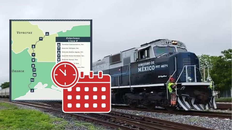 Estos son los viajes del Tren Interoceánico de Veracruz a Oaxaca en septiembre