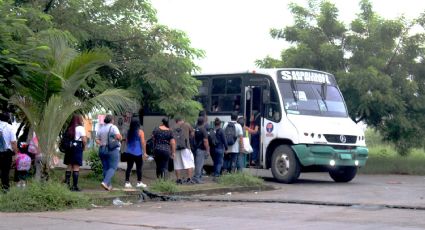 "Hacemos fila hasta una hora para tomar camión", residentes de Puente Moreno