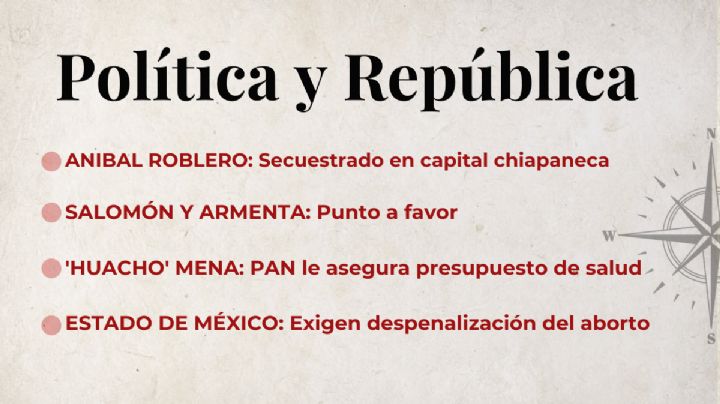 POLÍTICA Y REPÚBLICA