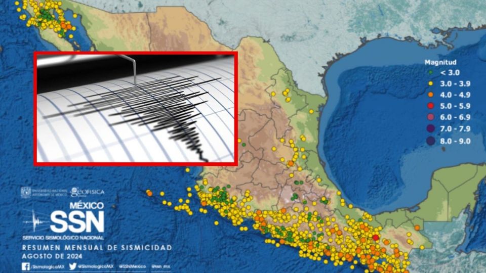 En agosto tembló 44 veces en Veracruz: Sismológico Nacional