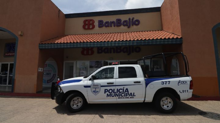 Así se robaron 1,000,000 de pesos de Banbajío en Boca del Río