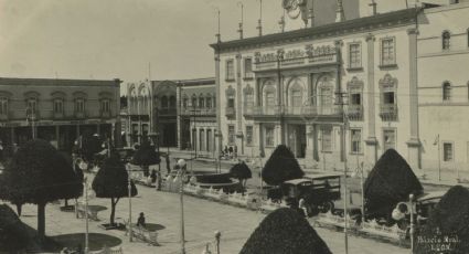 Un León de otro siglo: así era la plaza principal en 1925