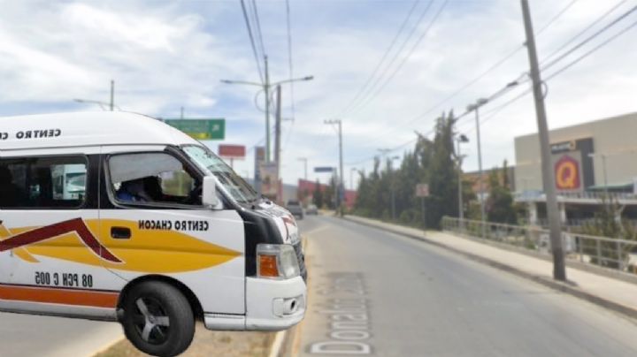 Esta combi te lleva de plaza Q hasta el centro y pasa por Colosio; así es la ruta