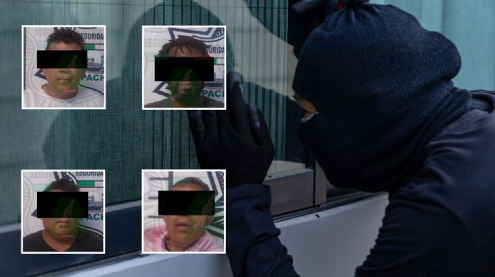 Infraganti, caen 4 en Pachuca por robo, entre ellos un nigeriano y un feminicida