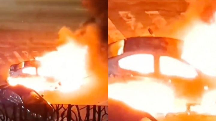 ¿Qué pasó con el auto incendiado frente al C-5 de Puebla? Esto sabemos