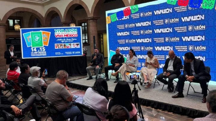 Así serán los festejos por el 214 aniversario del Grito de Independencia en León