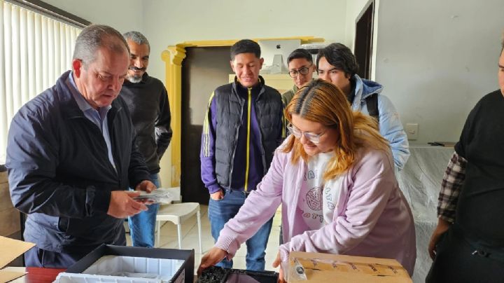 Tras demandas estudiantiles, equipan Escuela de Música de Hidalgo