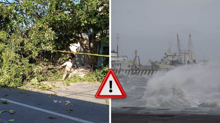 En dónde se registró la racha más fuerte del norte en Veracruz