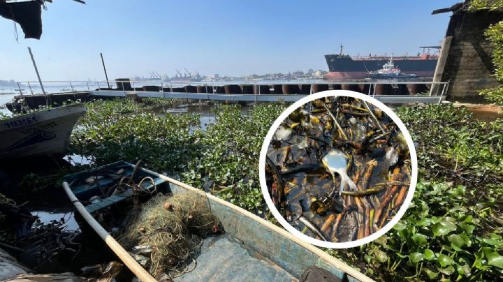 Reportan ecocidio en río Coatzacoalcos por derrame de hidrocarburo
