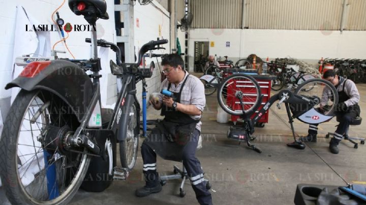 Ecobici: con fallas, una de cada 4 bicicletas