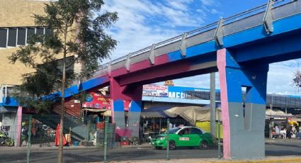 Reparan puente peatonal de Celaya y cambiaría de color