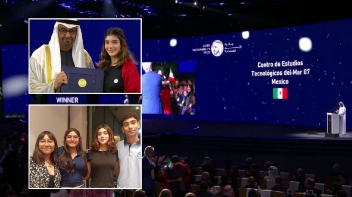 Estudiantes del Cetmar Veracruz ganan premio mundial en Dubái y hacen historia