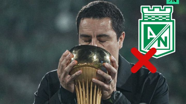 Efraín Juárez confirma su salida como DT del Atlético Nacional