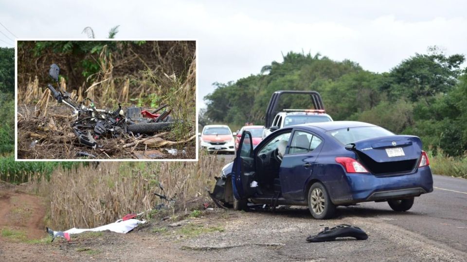 Muere policía municipal de Oluta en accidente al sur de Veracruz