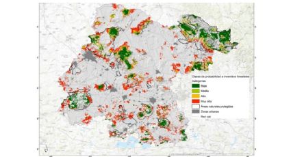 Mapa de incendios en Guanajuato: todas estas manchas rojas son alertas de alto riesgo