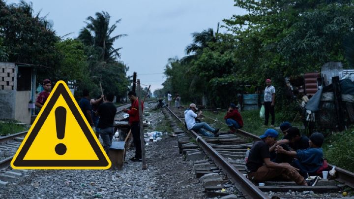 Migrante cae del tren en Coatzacoalcos y sufre mutilación de un brazo y una mano