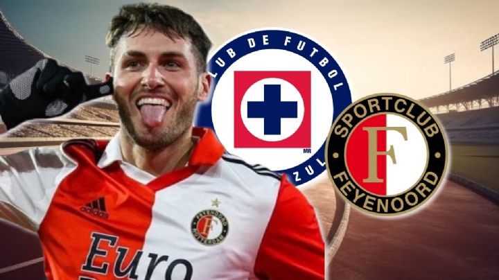 Santi Giménez le da una gran noticia a Cruz Azul