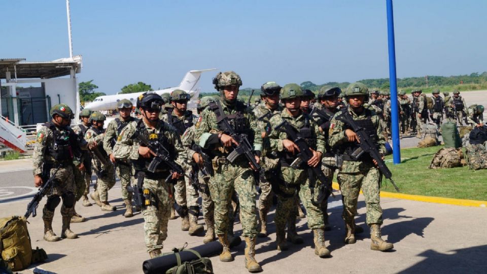 Militarizan la estrategia de seguridad en Tabasco