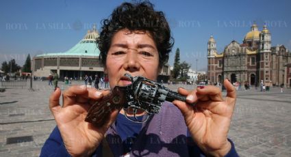 “Esta arma era de mi hijo, él ya no vive": historias del desarme en la Basílica