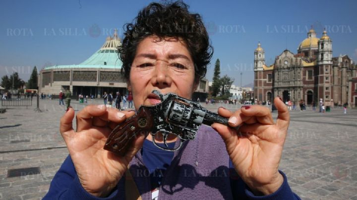 “Esta arma era de mi hijo, él ya no vive": historias del desarme en la Basílica