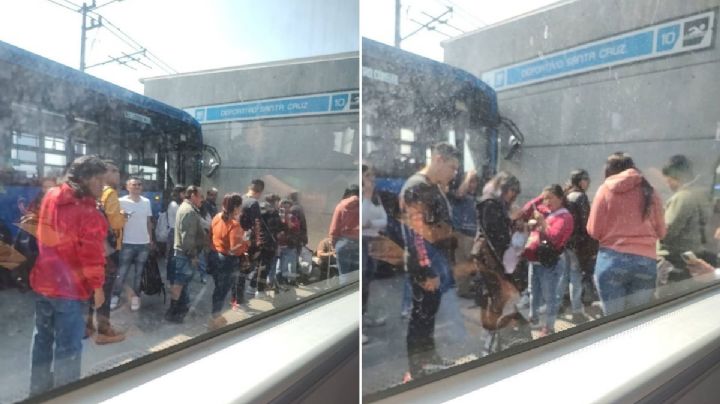 Accidente en Trolebús Elevado: Unidad choca en estación Deportivo Santa Cruz y deja 38 heridos