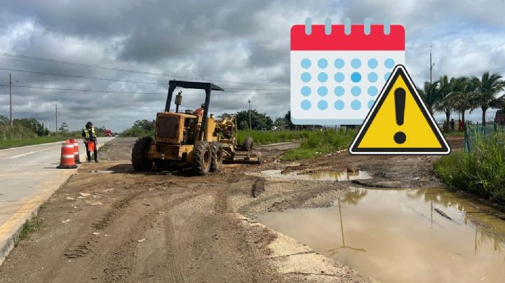 Bachetón en Las Matas: Inicia obra en carretera de Minatitlán, al sur de Veracruz