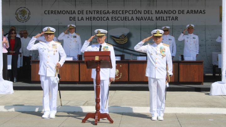 Vicealmirante Félix de Jesús Martínez, nuevo director de la Heroica Escuela Naval Militar