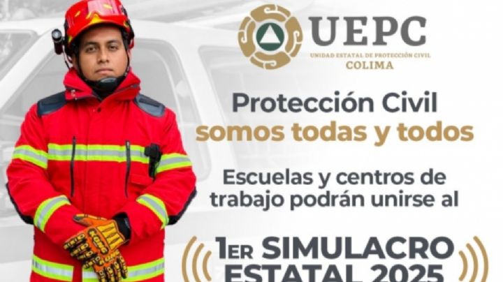 Simulacro en Colima 2025: ¿Cómo participar y a qué hora sonará la alerta sísmica?