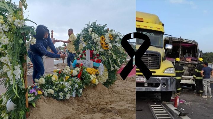 Despiden a Alfonzo, víctima de accidente de autobús ruta Galas - La Herradura