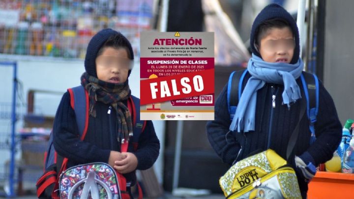 SEV desmiente suspensión de clases por paso de frente frío 24