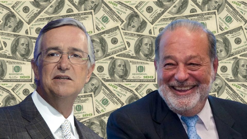 Tanto Slim como Salinas Pliego figuran en la lista de los más millonarios de México